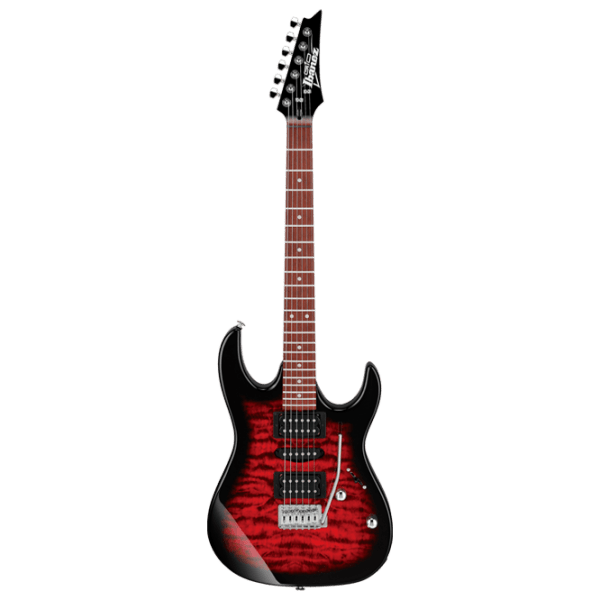 Chitară electrică Ibanez GRX70QA TRB
Transparent Red Burst GRX, 4/ 4 photo 1