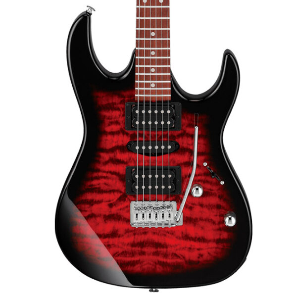Chitară electrică Ibanez GRX70QA TRB
Transparent Red Burst GRX, 4/ 4 photo 3