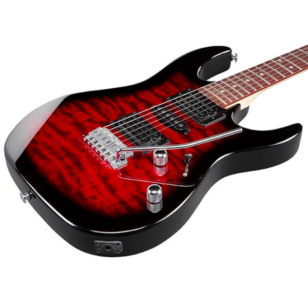 Chitară electrică Ibanez GRX70QA TRB
Transparent Red Burst GRX, 4/ 4 photo 4