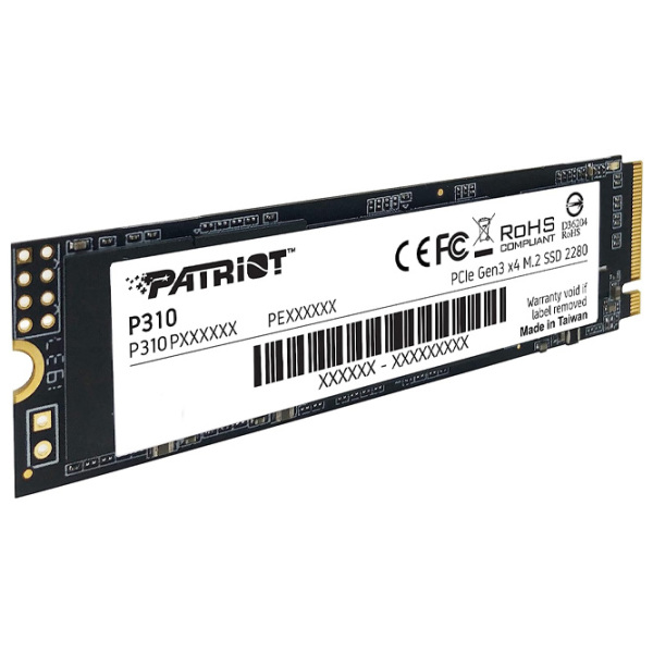 SSD Patriot P310 M.2 NVMe 1.92 TB Viteza de citire: 2100 MB/ s,
Viteza de inscriere: 1800 MB/ s photo 3