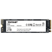 SSD Patriot P300 M.2 NVMe 2 ТБ Скорость чтения: 1700 MБ/ с,
Скорость записи: 1100 MБ/ с