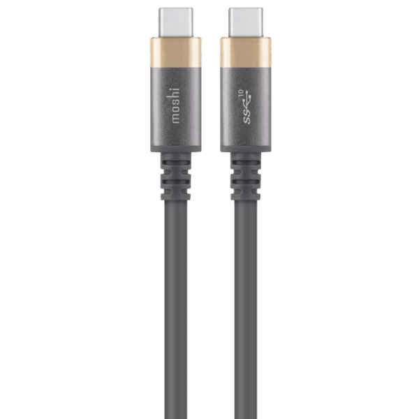 Кабель данных Moshi 3719 USB Type-C/ USB Type-C Серый  photo 1