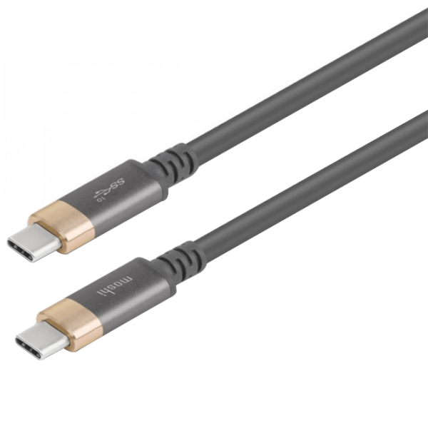 Кабель данных Moshi 3719 USB Type-C/ USB Type-C Серый  photo 2