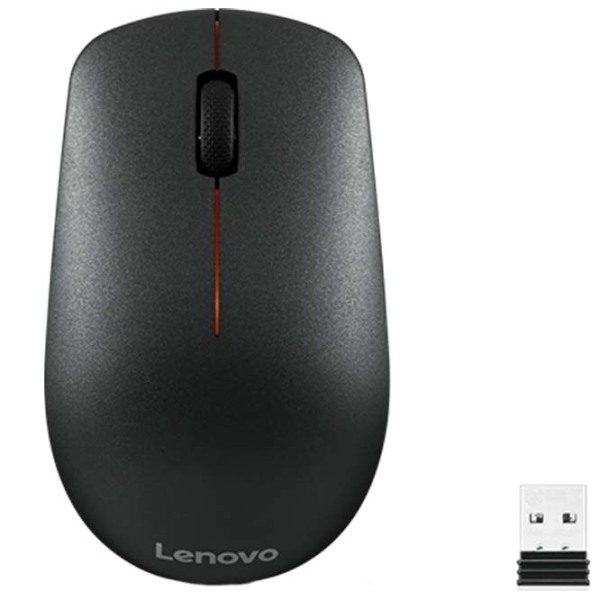 Mouse Lenovo 400 Black Fără fir, 1200 dpi photo 2