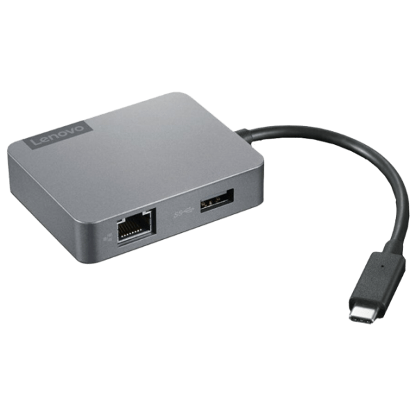 Adaptor Hub Lenovo 4X91A30366 Gray USB Type-C photo 2