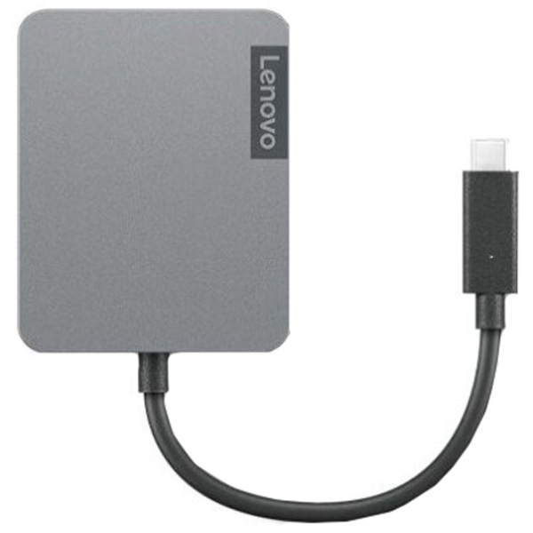 Adaptor Hub Lenovo 4X91A30366 Gray USB Type-C photo 3
