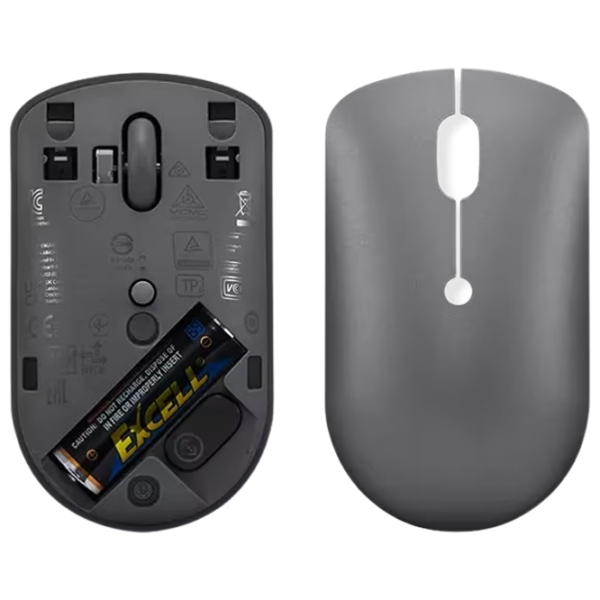 Mouse Lenovo Go Multi-Device Gray Fără fir, 2400 dpi photo 7