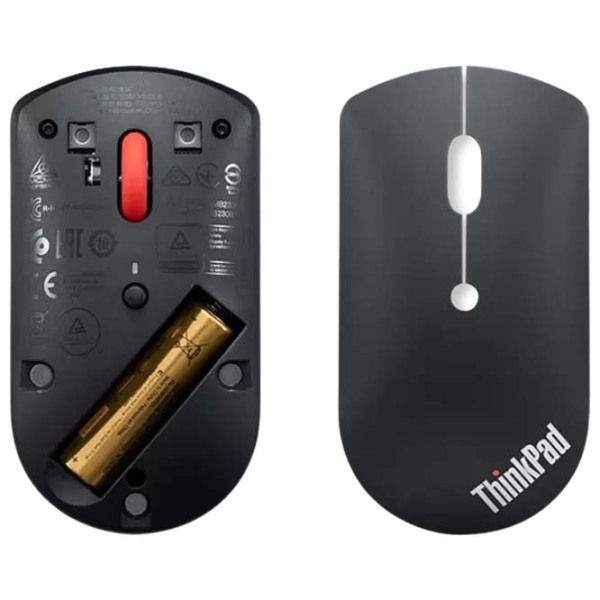 Mouse Lenovo ThinkPad Black Fără fir, 2400 dpi photo 5