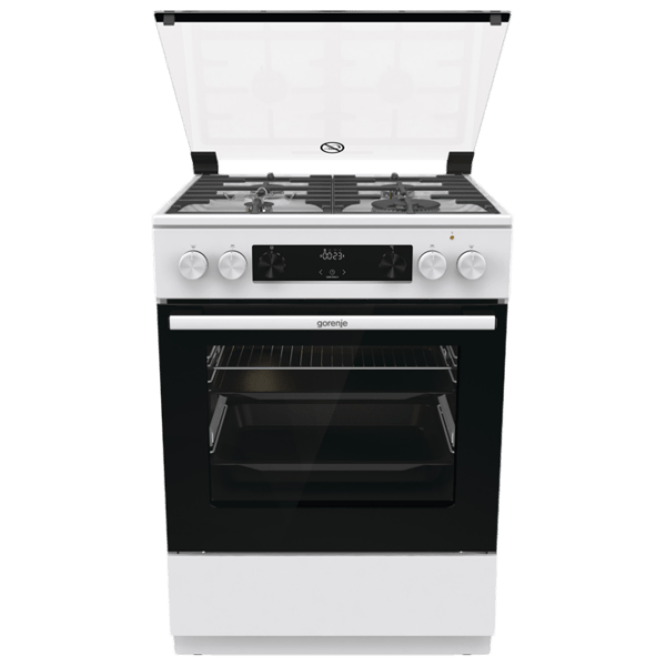 Aragaz Gorenje GKS 6C70 WA White Tipul plitei: Pe gaz, 71 l, Tipul cuptorului: Electric photo 1