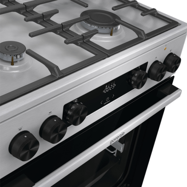 Aragaz Gorenje GKS 6C70 XF Inox Tipul plitei: Pe gaz, 71 l, Tipul cuptorului: Electric photo 6