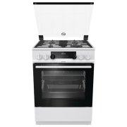 Aragaz Gorenje KS 6350 WA White Tipul plitei: Pe gaz, 71 l, Tipul cuptorului: Electric