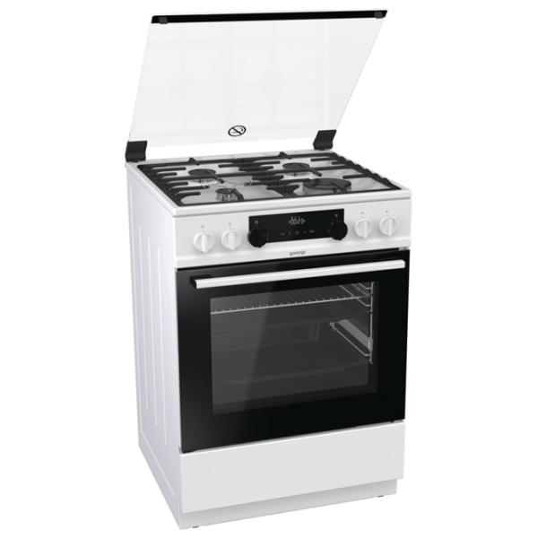 Aragaz Gorenje KS 6350 WA White Tipul plitei: Pe gaz, 71 l, Tipul cuptorului: Electric photo 2