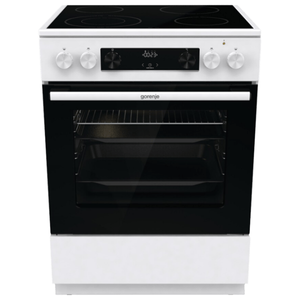 Aragaz Gorenje GECS6C70WC White Tipul plitei: Electrică, 71 l, Tipul cuptorului: Electric photo 1