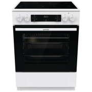 Aragaz Gorenje GECS6C70WC White Tipul plitei: Electrică, 71 l, Tipul cuptorului: Electric