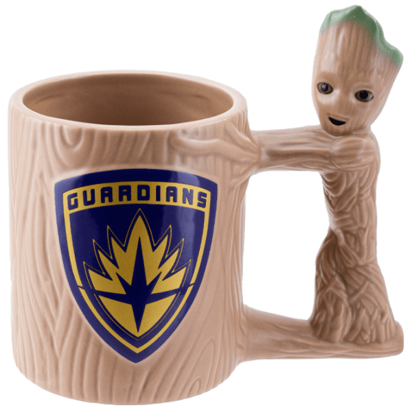 Cană Paladone Marvel's Guardians Of The Galaxy Groot Brown 300 ml photo 1