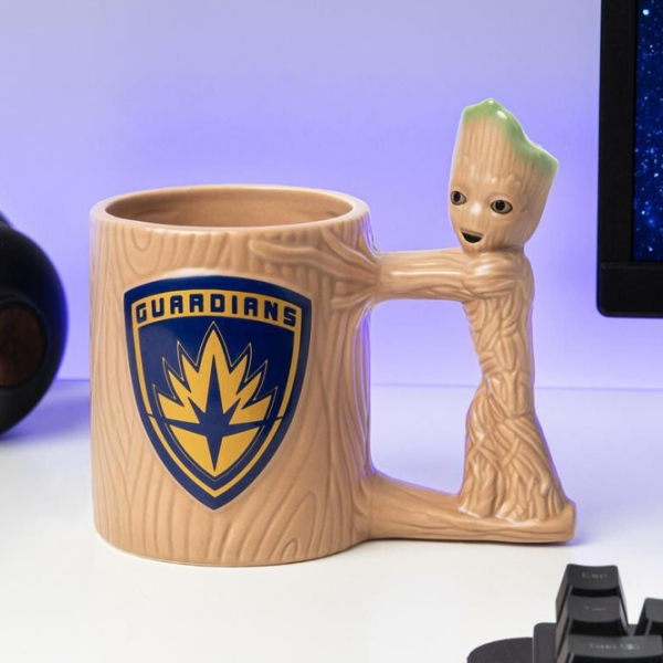 Cană Paladone Marvel's Guardians Of The Galaxy Groot Brown 300 ml photo 6