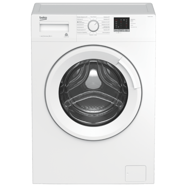 Mașină de spălat Beko WUE6511XWW White 6 kg, 1000 rpm, E photo 1