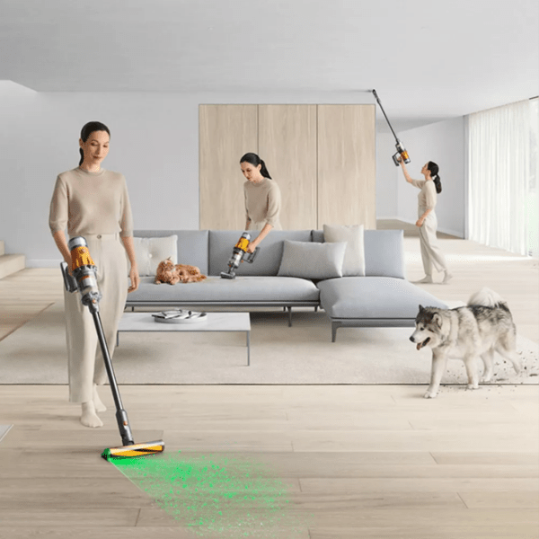 Aspirator vertical Dyson V12 Detect Slim Total Clean Yellow  | Uscată | Container | 0.35 l photo 5