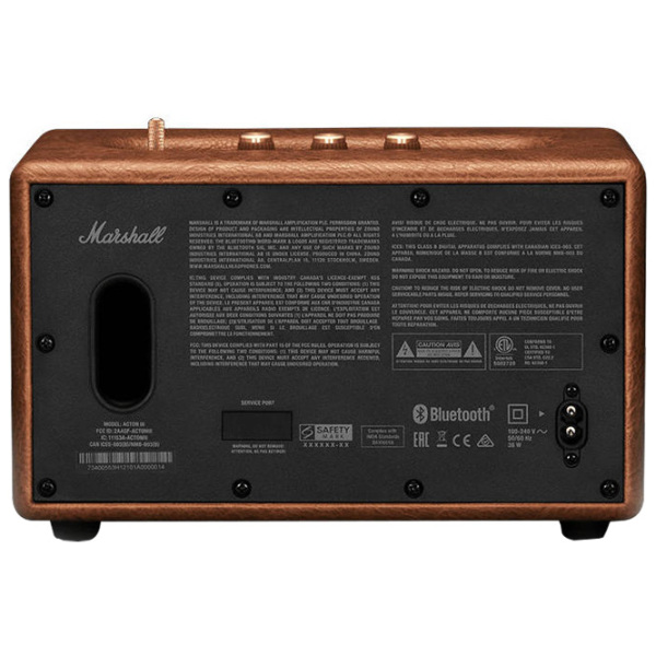 Boxă portabilă Marshall Acton 3 Brown 60 W photo 5