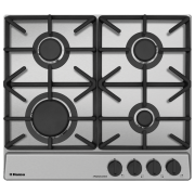 Plită încorporabilă pe gaz Hansa BHGI6515506 Inox Inox, Gratare: Fontă