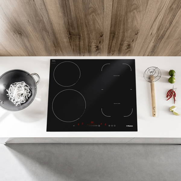 Plită încorporabilă cu inducție Hansa BHI68668 Black Vitroceramică, 7400 W photo 4