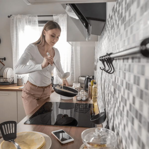 Plită încorporabilă cu inducție Hansa BHI68668 Black Vitroceramică, 7400 W photo 5