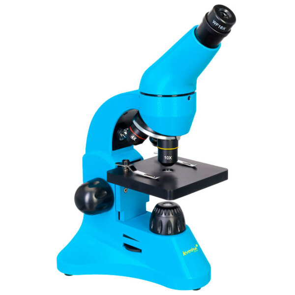 Microscop Levenhuk Rainbow 50L PLUS Azure  photo 2