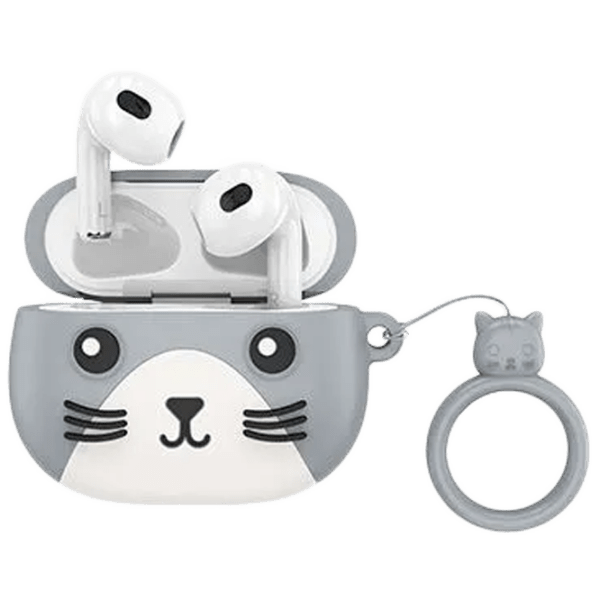 Căști Hoco EW46 +
husa Mysterious cat Gray Fără fir / Personal / In ear photo 1