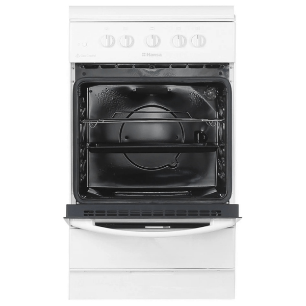 Aragaz Hansa FCGW530253 White Tipul plitei: Pe gaz, 70 l, Tipul cuptorului: Pe gaz photo 4