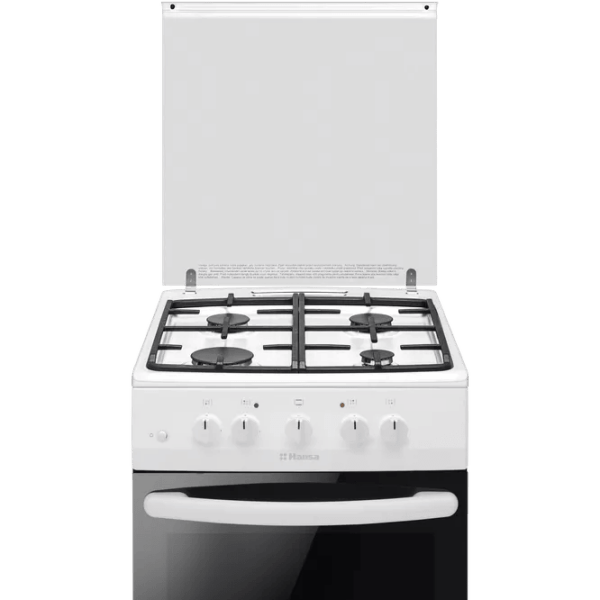 Aragaz Hansa FCGW530253 White Tipul plitei: Pe gaz, 70 l, Tipul cuptorului: Pe gaz photo 6