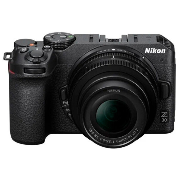 Cameră foto Nikon Z 30 + NIKKOR Z DX 16-50mm f/ 3.5-6.3 VR Kit Black CMOS, 20.8 MP, f/ 3.5 - f/ 6.3 photo 2