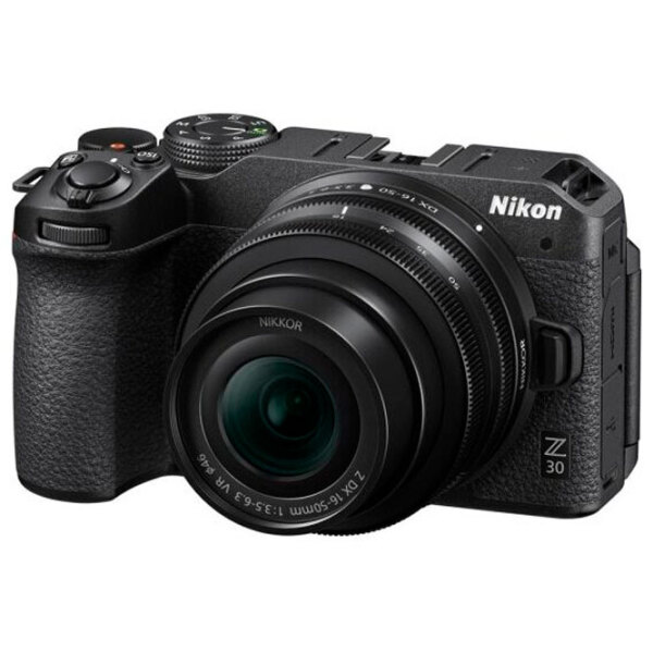 Cameră foto Nikon Z 30 + NIKKOR Z DX 16-50mm f/ 3.5-6.3 VR Kit Black CMOS, 20.8 MP, f/ 3.5 - f/ 6.3 photo 3