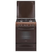 Aragaz Gefest 6101-02 0001 Brown Tipul plitei: Pe gaz, 52 l, Tipul cuptorului: Pe gaz