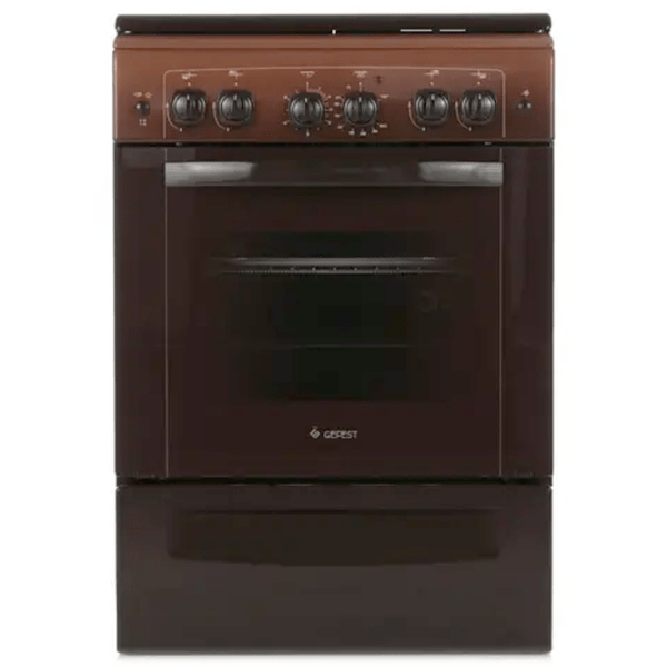 Aragaz Gefest 6101-02 0001 Brown Tipul plitei: Pe gaz, 52 l, Tipul cuptorului: Pe gaz photo 2
