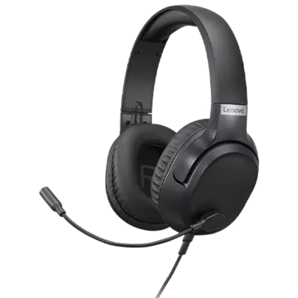 Căști Lenovo H100 Black Cu fir/ Gaming/ On the ear photo 3