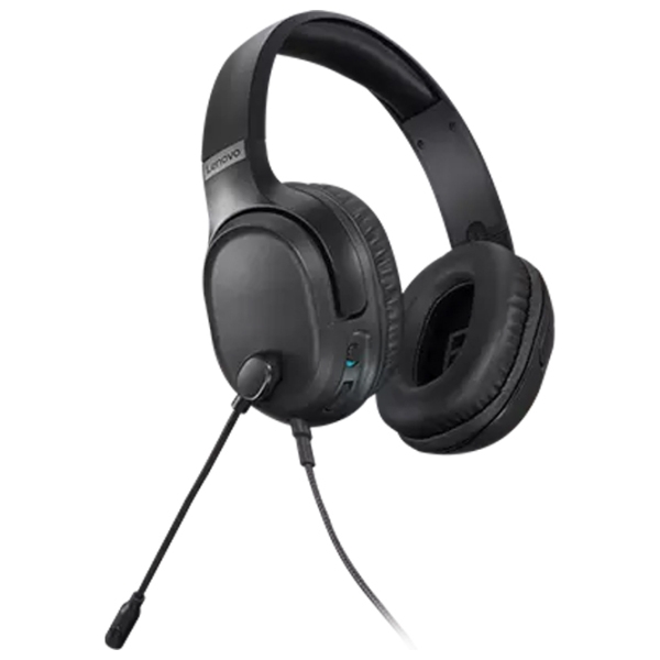Căști Lenovo H100 Black Cu fir/ Gaming/ On the ear photo 5