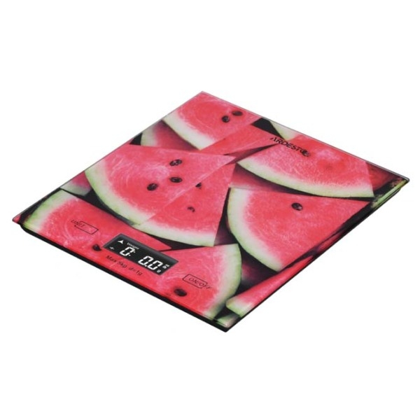 Cântar de bucătărie Ardesto SCK-893 WATERMELON Multicolor Electronic, Plastic/ Sticlă, 5 kg photo 2