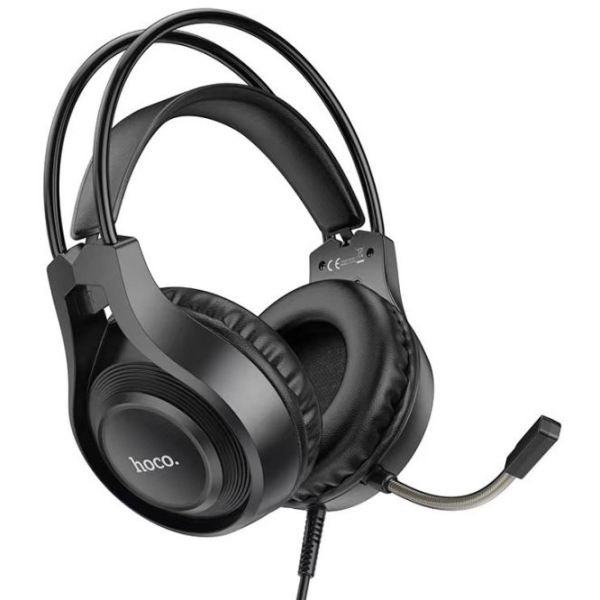 Căști Hoco W106 Tiger Black Cu fir/ Gaming/ On the ear photo 2