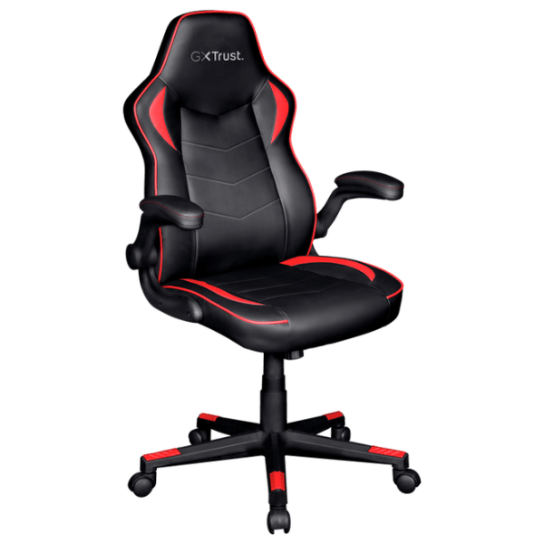 Игровое кресло Trust GXT 704 RAVY Черный Red  photo 1