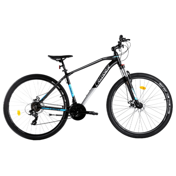 Bicicletă Crosser Jazzz 29" 17" Black Blue Aluminiu / Pentru adulți photo 1
