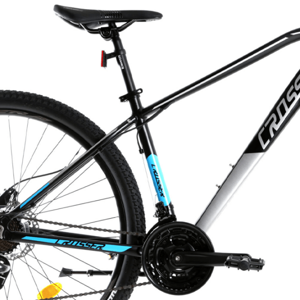 Bicicletă Crosser Jazzz 29" 17" Black Blue Aluminiu / Pentru adulți photo 3