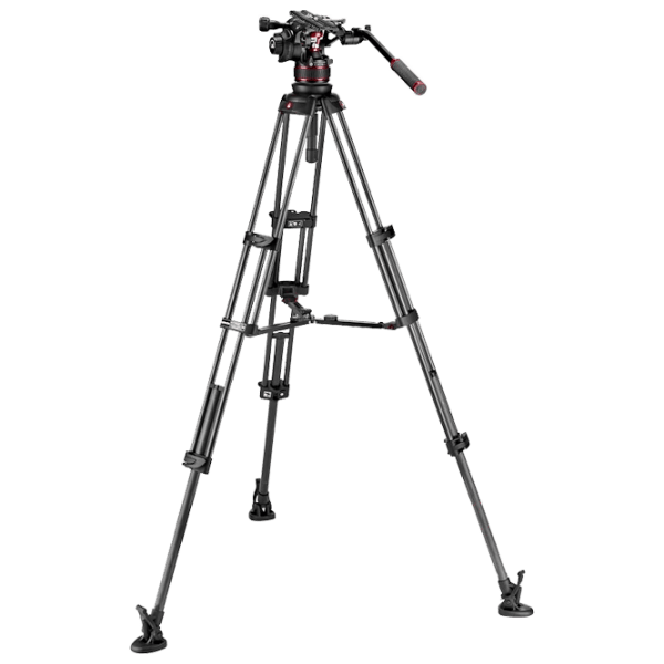 Штатив Manfrotto Nitrotech 612 & CF Twin MS Черный Напольный  photo 1