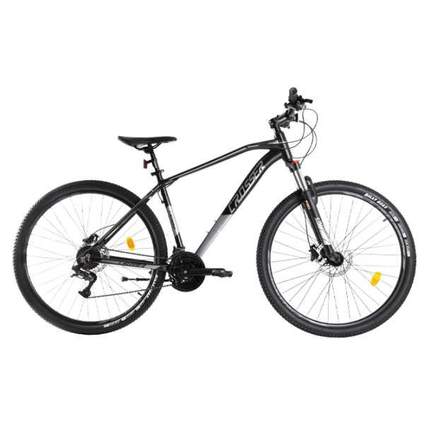 Велосипед Crosser Jazzz 29" 17" Черный Серый Алюминий / Взрослый photo 1