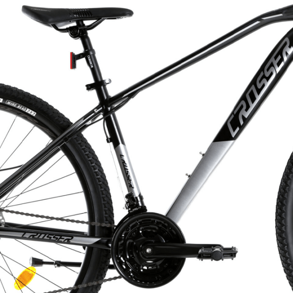 Велосипед Crosser Jazzz 29" 17" Черный Серый Алюминий / Взрослый photo 3