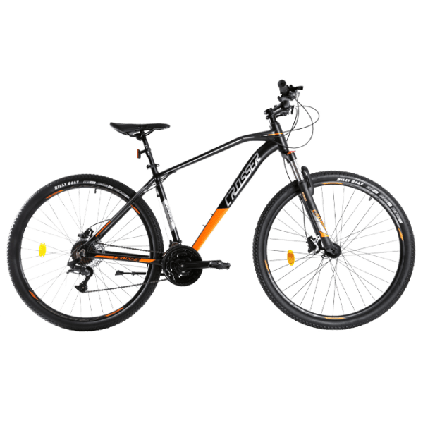 Bicicletă Crosser Jazzz 29" 17" Black Orange Aluminiu / Pentru adulți photo 1