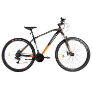 Bicicletă Crosser Jazzz 29" 17" Black Orange Aluminiu / Pentru adulți