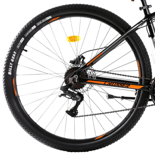 Bicicletă Crosser Jazzz 29" 17" Black Orange Aluminiu / Pentru adulți photo 2