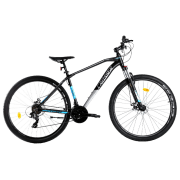 Bicicletă Crosser Jazzz 29" 19" Black Blue Aluminiu / Pentru adulți
