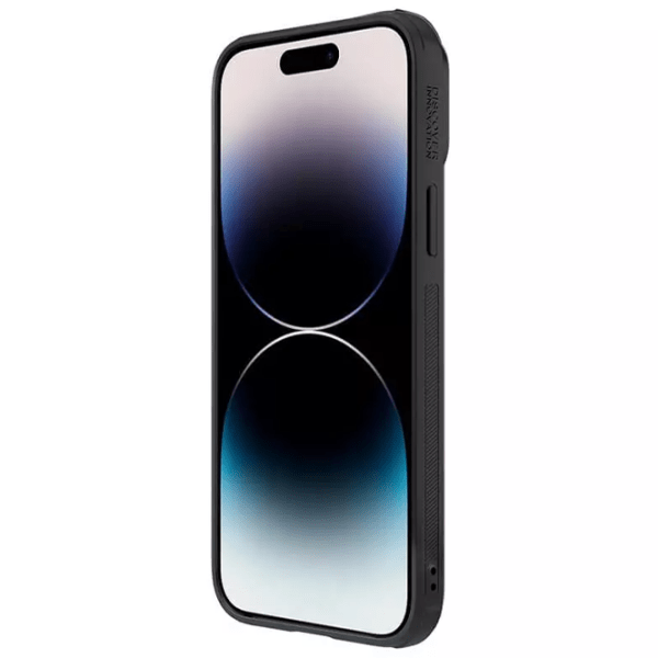 Чехол для смартфона Apple iPhone 14 Pro (Synthetic Fiber) Угольный Черный Nillkin, PC, Back photo 5