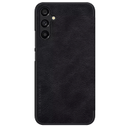 Husă pentru smartphone Samsung Galaxy A34 (QIN) Black Nillkin, Piele, Flip Cover